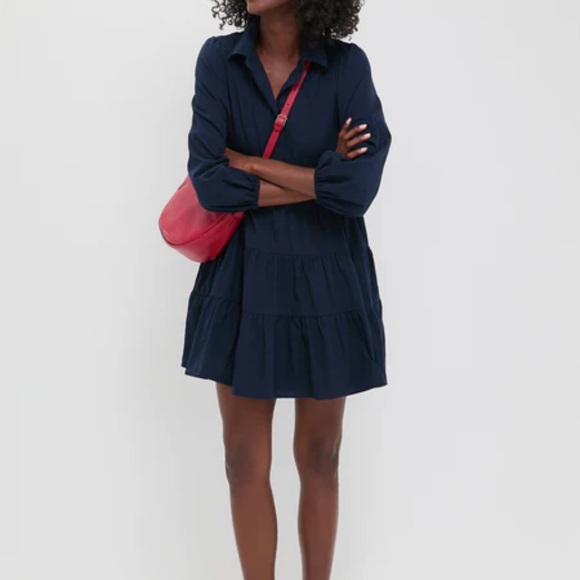 POMANDER PLACE

Navy Mabel Mini Dress - Picture 2 of 11